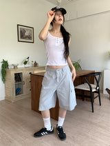 LIGHT FLAP BERMUDA SHORTS (3C)