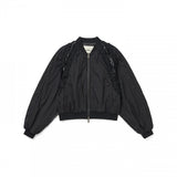 ショルダーシャーリングジップアップ 2 COLOR (LEBSSJP5168)