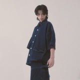 denim stitch shirts_blue