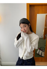 Cape Lace Frill Knit Cardigan