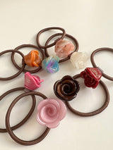 Rose hair tie (8color)