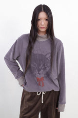 ストリッピードプラッシュベースTシャツ