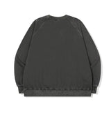 26FW★ Happy Puppy Patch Pigment Raglan Sweatshirt
