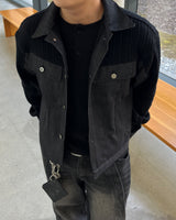 RW Knit Denim Tracker Jacket (2C)