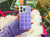 【MADE】Check Jelly hard Phone case
