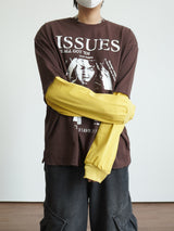 ISSUES Layered Over Long Sleeve T-Shirt 3C