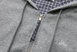 Brooklyn Check Lining Hoodie Zip-up