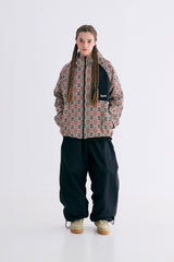 ETHNIC HOODED JACKET  