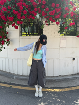 check crop shirts