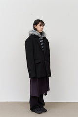 (W) Twin Checked Skirt