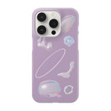 (❋StuPhy) パープルユニバース iPhoneケース