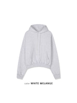 Semi-cropped hoodie 5COLOR