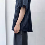 Textured Vertical Utility Shirt