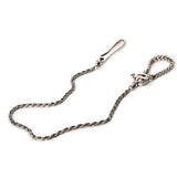 SVC-506 Antique Silver Rope Keychain