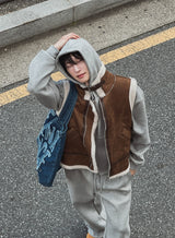Kao Crop Hood Zip-up