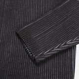 Fog lip zip-up knitwear