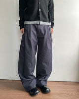 Dense Herringbone Two Tuck Pants