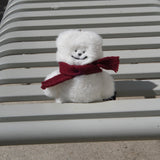 tuteogi doll keyring burgundy muffler