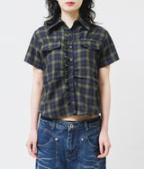 (W) Two Checked Shirt (2color)
