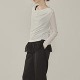 Melrose Pleats Top