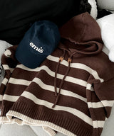 Totsu Dangora Hoodie Knitwear
