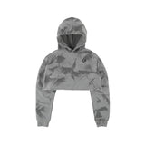 Crop Damage Sweatshirt (GRAY)