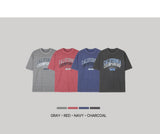 Look ターパーカリフォルニアグラフィックピグメントオーバーサイズショートスリーブTシャツ