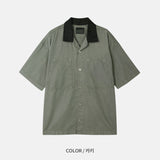 テッドカーペンターウォッシュドシャツ (3color)