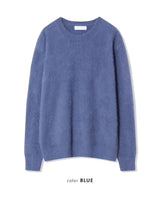 [UNISEX] Cloudy Season Overfit Angora Crewneck Long Sleeve Knit (7 colors)