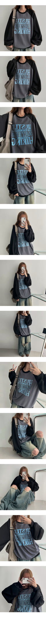 Hedin vintage raglan sweatshirt