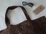 Leopard Print Big Shoulder Tote Bag