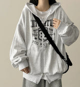 Bission Vintage Balloon Hood Zip-Up