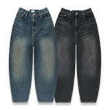 Wide Vintage Denim Balloon Pants