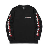BBD オーバーラップロゴロングTシャツ (ブラック)