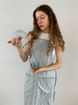 PINAFORE DRESS SKY BLUE