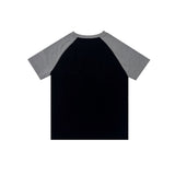 HOW ABOUT NO Tシャツ (グレー/ブラック)