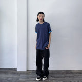 Casual Design Denim Pants