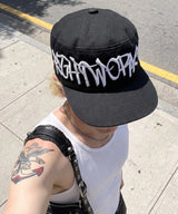 N.W.D Graffiti Pillbox Cap_Black