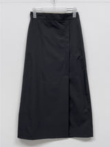 [Set-up Available] Catch Slit Banding Long Skirt