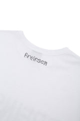 White doodle reinsein short sleeve t-shirts