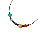 black black gemstone necklace