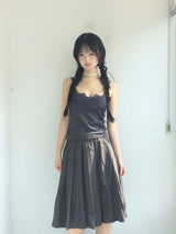 soft lace sleeveless shirt