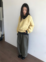 バーティカルバルーンワイドパンツ(2color)