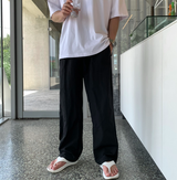 ファーストクールエアナイロンバンディングワイドパンツ