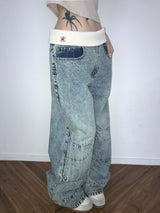 Ice age banding denim pt