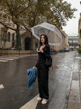 [U-BASIC] Daily Straight Cotton Wide Pants