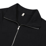 ヒビ フルジップアップ (BLACK)