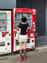 ポピー ボートネック スリム ハーフスリーブ Tシャツ