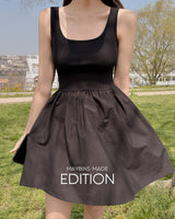 [MADE] Belta sleeveless mini-dress