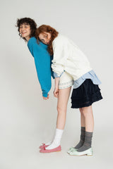 Rose flat shoes_mint